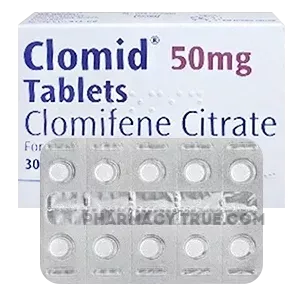 Package of Clomiphene medication